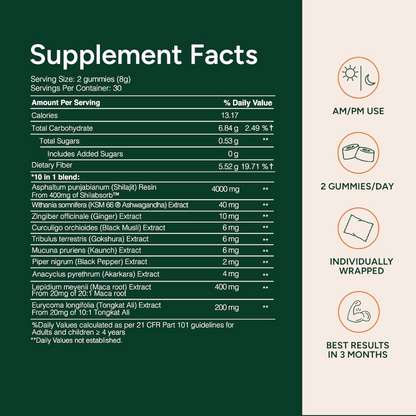 ALPHA Gummies | Male Potency and Extreme Energy